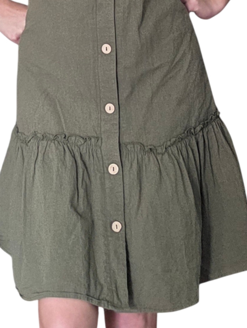 Cotton DropWaist Summer Dress Size XL XXL Comfortable Dresses - Picture 2 of 16